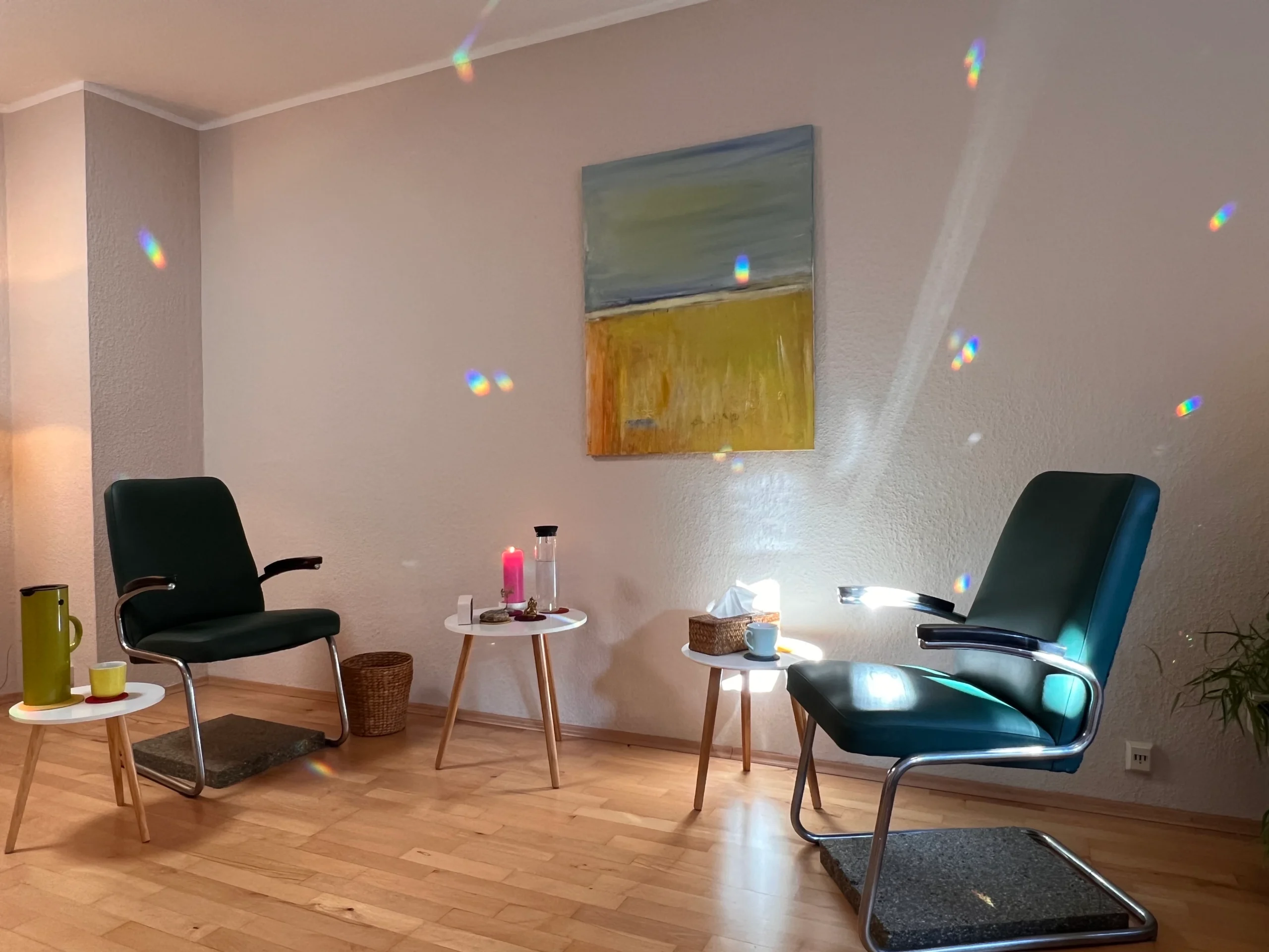 Stefan Knecht, Heilpraktiker für Psychotherapie in seiner Praxis